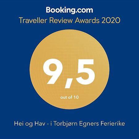 Hei Og Hav - I Torbjorn Egners Ferierike Villa Mandal Exterior foto